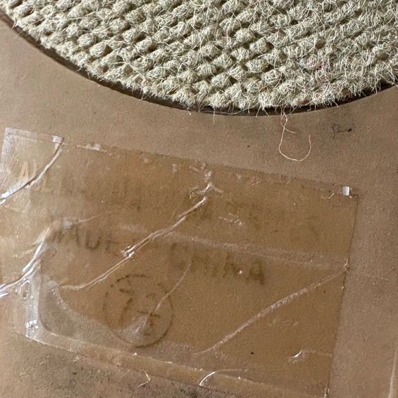 Silver Rhinestone Mules Pointed Toe Backless Flat 7.5‎ - Picture 9 of 9